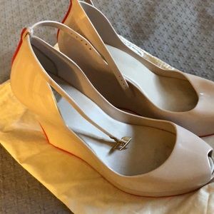 Melissa Womens Patchuliii Pump Beige Size 9